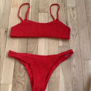 Red zaful bikini NEVER WORN